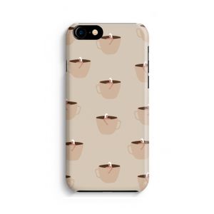 Morning coffee: iPhone 8 Volledig Geprint Hoesje
