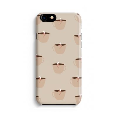 Morning coffee: iPhone 8 Volledig Geprint Hoesje
