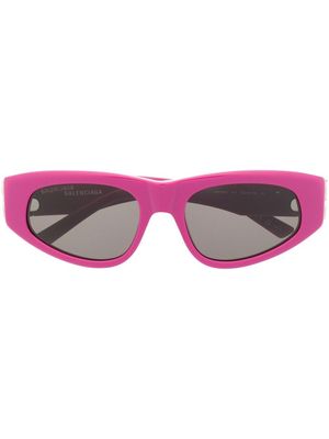 Balenciaga Eyewear lunettes de soleil à monture papillon - Violet