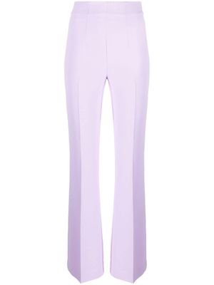 TWINSET pantalon de tailleur à coupe évasée - Violet