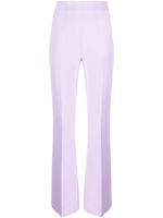 TWINSET pantalon de tailleur à coupe évasée - Violet - thumbnail