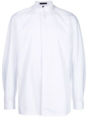 SHIATZY CHEN chemise à col mao - Blanc