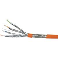 VOKA Kabelwerk 170203-50 Netwerkkabel CAT 7a S/FTP 4 x 2 x 0.25 mm² Oranje per meter