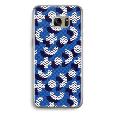 8-bit N°5: Samsung Galaxy S7 Edge Transparant Hoesje