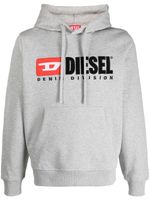 Diesel hoodie S-Ginn-Hood-Div à logo appliqué - Gris - thumbnail