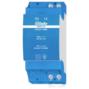 Eltako WNT15-24VDC/48W DIN-rail netvoeding 2 A 48 W Inhoud: 1 stuk(s)