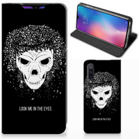 Mobiel BookCase Xiaomi Mi 9 Skull Hair - thumbnail