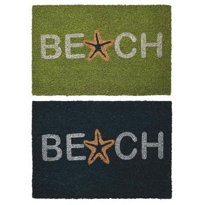 Deurmat DKD Home Decor Blauw Turkoois Rubber (60 x 40 x 1,5 cm) (2 Stuks)