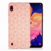 Samsung Galaxy A10 | TPU bumper | Pattern Orange