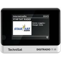 TechniSat DIGITRADIO 11 IR Internetradio DAB+, VHF (FM), Internet Bluetooth, Internetradio, DAB+, FM, WiFi Incl. afstandsbediening, Wekfunctie Zwart/zilver - thumbnail