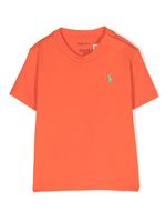 POLO RALPH LAUREN KIDS t-shirt à logo Polo Pony brodé - Orange - thumbnail