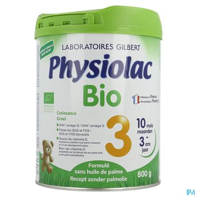 Physiolac Bio 3 Poedermelk Nf 800g