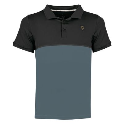 Heren Tennis Polo Antwerpen | Blue Graphite/China Blue