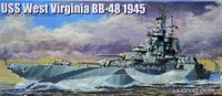 Trumpeter 1/700 USS West Virginia BB-48 1945 - thumbnail