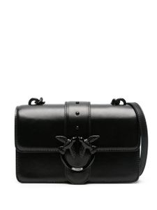 PINKO mini sac à main Love One en cuir - Noir