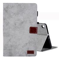 Voor Galaxy tab S5e/T720 Business stijl horizontale Flip lederen draagtas met houder & kaartsleuf & fotolijstjes & slaap/Wake-up functie (grijs)
