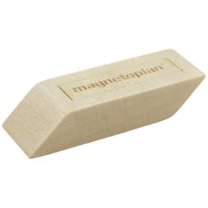 Magnetoplan Magneet Design Wood Series (l x b x h) 60 x 20 x 13 mm rechthoekig Lichtbruin 4 stuk(s) 1665249