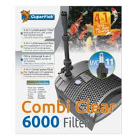 Superfish Combi Clear 6000 - 4-in-1 Onderwaterfilter met UVC voor Vijvers tot 6000L