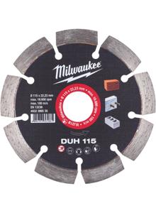 Milwaukee DUH 400 mm - 1 pc Diamantslijpschijf beton/baksteen DUH 400 mm - 4932492146
