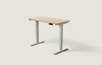 Desktronic HomePro bureau Grijs / Bamboe / 120x60 cm
