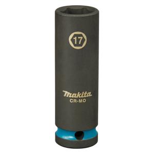 Makita E-16477 Impact Black Krachtdop 1/2" lang | 17 mm