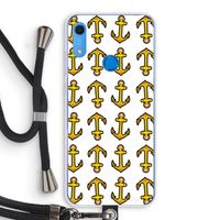 Musketon Anchor: Huawei Y6s Transparant Hoesje met koord