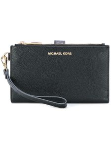 Michael Michael Kors pochette en cuir - Noir