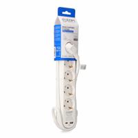 Stopcontactenstrip 5 Tomas met Interruptor EDM 41824 Wit 3680 W 250 V (1,5 m)
