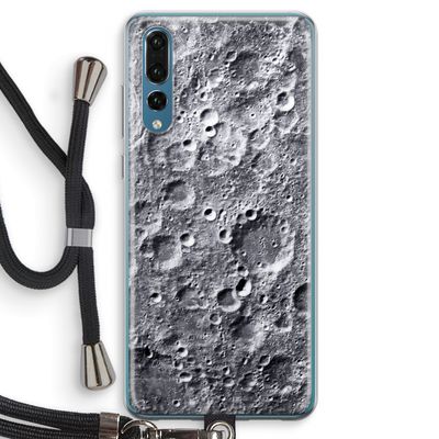 Maanlandschap: Huawei P20 Pro Transparant Hoesje met koord
