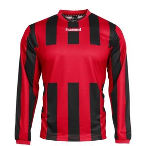 Hummel 111115 Madrid Shirt l.m. - Red-Black - M