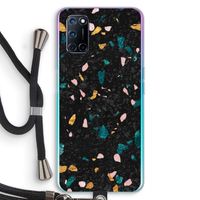 Terrazzo N°10: Oppo A52 Transparant Hoesje met koord