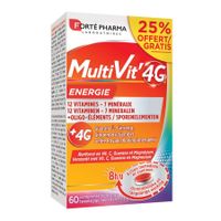 Forté Pharma Multivit' 4G 60 Tabletten - thumbnail