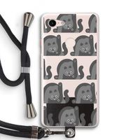 Cats: Pixel 3 XL Transparant Hoesje met koord