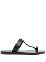 Ancient Greek Sandals sandales Melpomeni - Noir - thumbnail