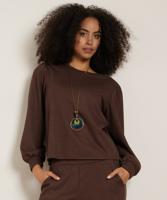 structuur top met ketting