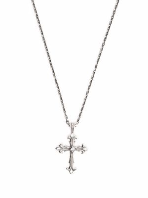 Emanuele Bicocchi collier à pendentif croix - Argent
