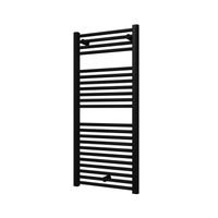 Designradiator BWS Palian met Zijaansluiting 111,1x50 cm 519 Watt Antraciet Metallic - thumbnail