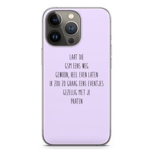 GSM: iPhone 13 Pro Transparant Hoesje