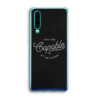 Capable: Huawei P30 Transparant Hoesje