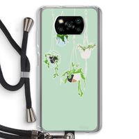 Hang In There: Xiaomi Poco X3 Pro Transparant Hoesje met koord