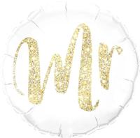 'Ballon 'Mr.' Glitter Gold' kopen? | FOR YOU GIFTS