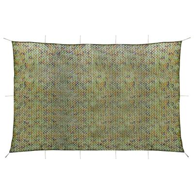 Camouflagenet met opbergtas 6x7 m groen
