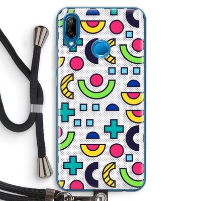 8-bit N°6: Huawei P20 Lite Transparant Hoesje met koord 8-bit N°6: Huawei P20 Lite Transparant Hoesje met koord