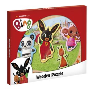 Bambolino Toys Bing Houten Puzzel - 4 stukjes