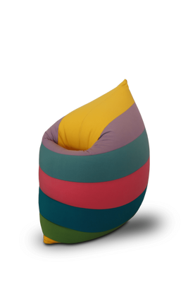 Terapy Elly zitzak - Happy Colours ( Regenboog ) | 100cm x 50cm x 80cm