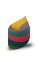 Terapy Elly zitzak - Happy Colours ( Regenboog ) | 100cm x 50cm x 80cm