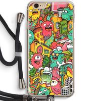 Vexx City: iPhone 6 / 6S Transparant Hoesje met koord
