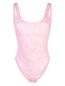 Versace maillot de bain à imprimé Barocco - Rose