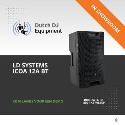 LD Systems ICOA 12 A BT actieve PA speaker
