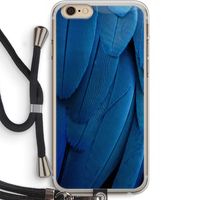 Pauw: iPhone 6 PLUS / 6S PLUS Transparant Hoesje met koord Pauw: iPhone 6 PLUS / 6S PLUS Transparant Hoesje met koord